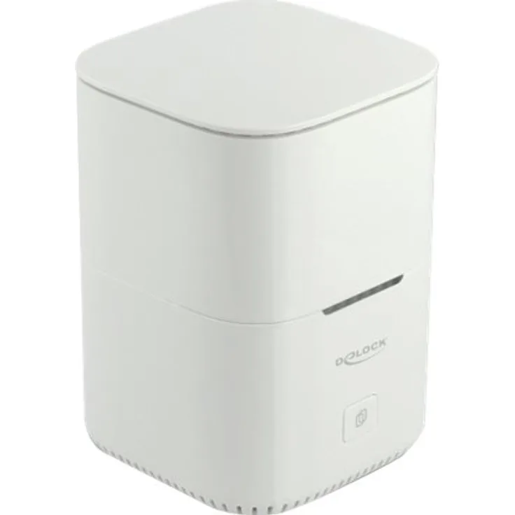 Delock - HDD-Dockingstation Schächte: 2 - M.2 - M.2 NVMe Card - USB 3.2 (Gen 2) - weiß (63331)