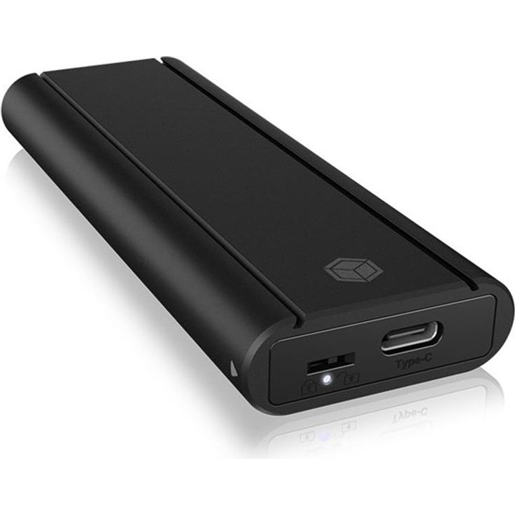 Externes Geh. IcyBox USB Type-C Gehäuse für M.2 NVMe SSD – Bild 2