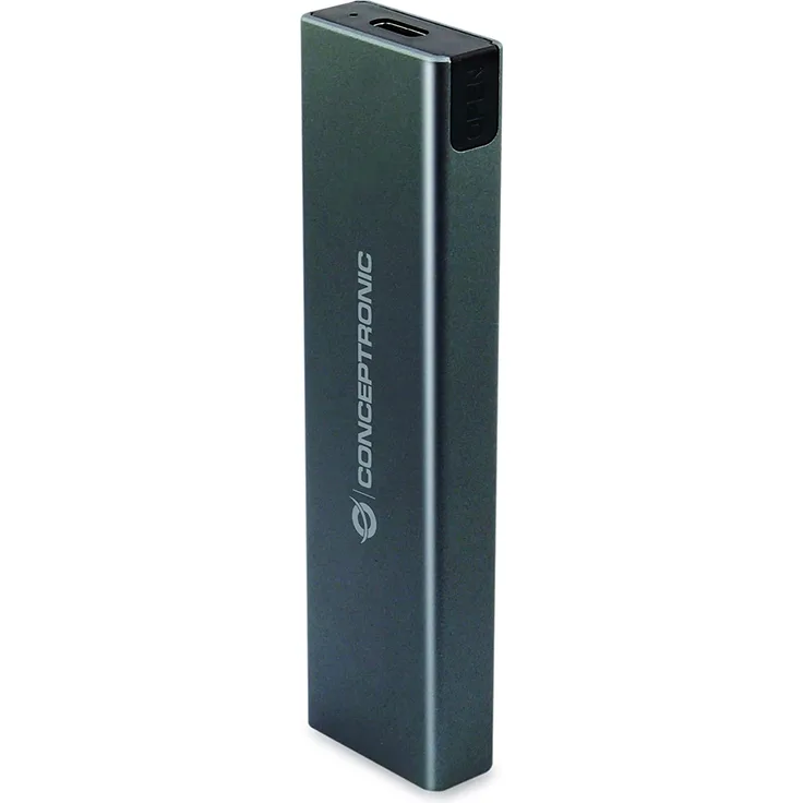 Conceptronic Dante M.2 SATA-NVMe-SSD Gehäuse M.2- USB3.2 Type-C Gen 2x1-schwarz, DANTE01G