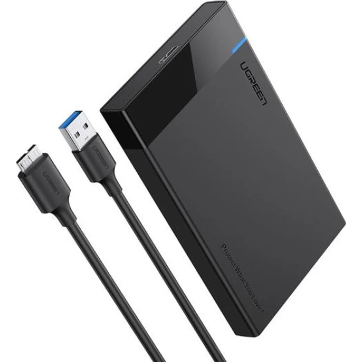 UGREEN External Hard Drive Enclosure for 2,5-Zoll-SATA Externe Gehäuse (30848) – Bild 1
