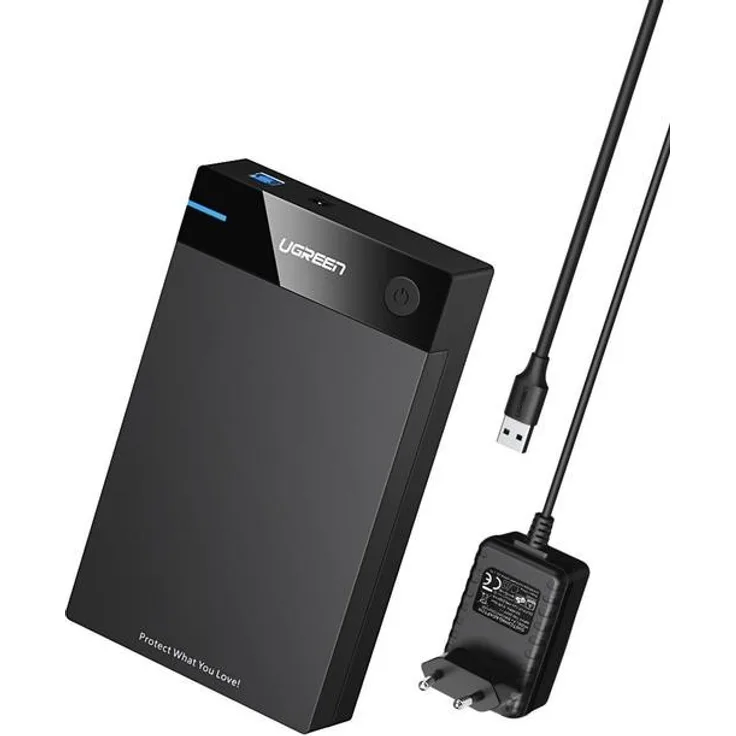 UGREEN External Hard Drive Enclosure for 3,5-Zoll-SATA Externe Gehäuse (50422)