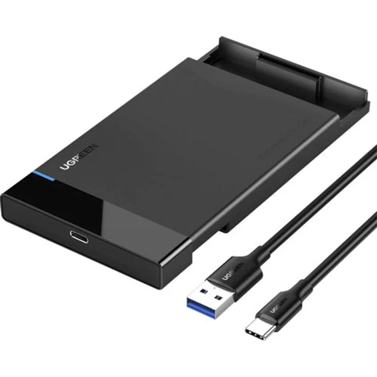 UGREEN External Hard Drive Enclosure for 2,5-Zoll HDD-SSD Externe Gehäuse (50743) – Bild 2