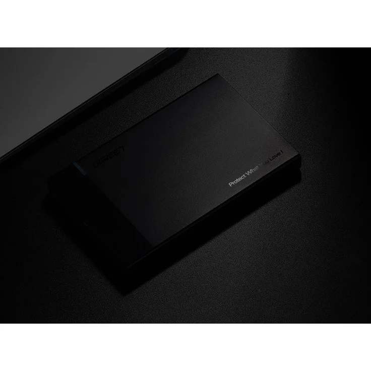Ugreen Schacht für HDD SSD Festplattengehäuse SATA 2.5'' USB 3.0 Externes Gehäuse schwarz (30847) – Bild 3