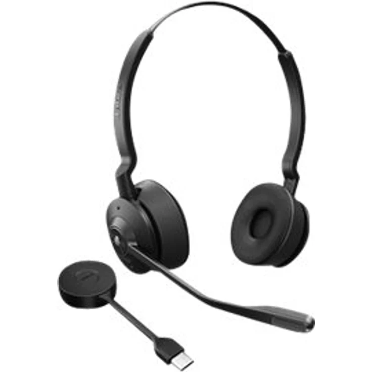 Jabra Engage 55 MS Headset, schwarz, USB-C, Stereo (9559-470-111) – Bild 1