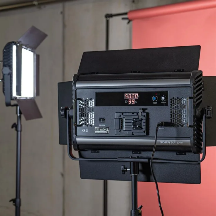 Dörr DLP-100W Set LED Dauerlicht Dauerstudiolicht