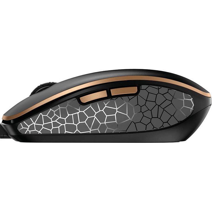 CHERRY DW 9100 SLIM - Tastatur-und-Maus-Set - kabellos - 2,4 GHz, Bluetooth 4,2 - Französisch AZERTY - schwarz-bronze (JD-9100FR-2) – Bild 5