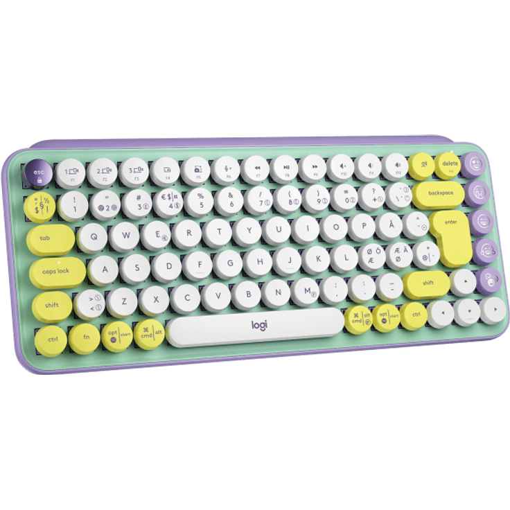 Logitech POP Keys WRLS Mech.Keyb. Emoji - Nordisch QWERTY – Bild 2
