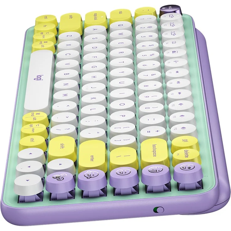 Logitech POP Keys WRLS Mech.Keyb. Emoji - Nordisch QWERTY – Bild 5