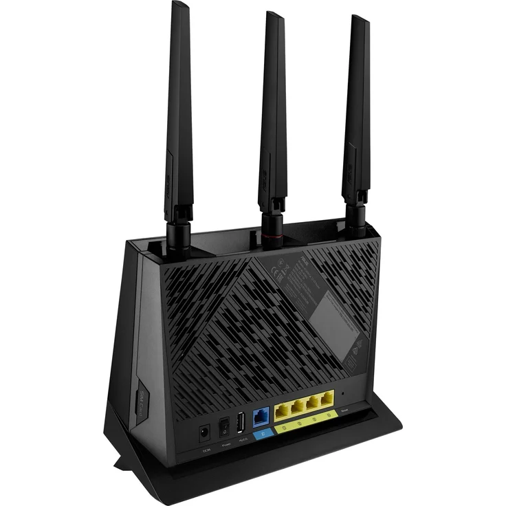 ASUS 4G-AC86U LTE WLAN-Router (WiFi-5 AC2600, SIM Slot, LTE Cat. 12 bis zu 600 Mbits, Gigabit LAN, AiProtection), 90IG05R0-B – Bild 2