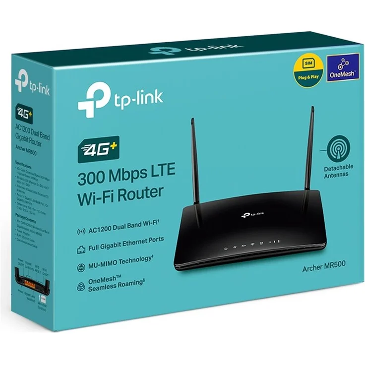 TP-Link Archer MR500 AC1200 4G LTE Cat6 Gigabit Router – Bild 5