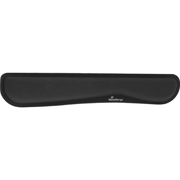 MediaRange Tastatur-Handgelenkauflage Gel-Stoff schwarz