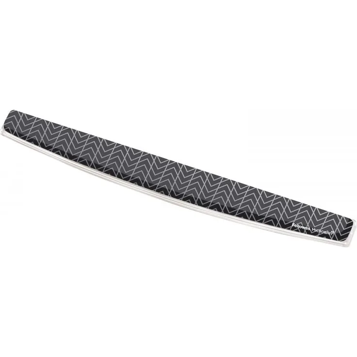 Fellowes Tastatur-Handgelenkauflage Photo Gel, schwarz-weiß