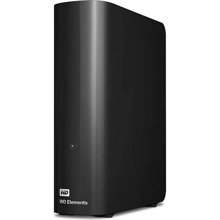 Western Digital WD Elements Desktop-Speicher 20 TB, externe Festplatte, USB 3.0-kompatibel, Zusatzspeicher für Fotos, Musik (WDBWLG0200HBK) – Bild 1