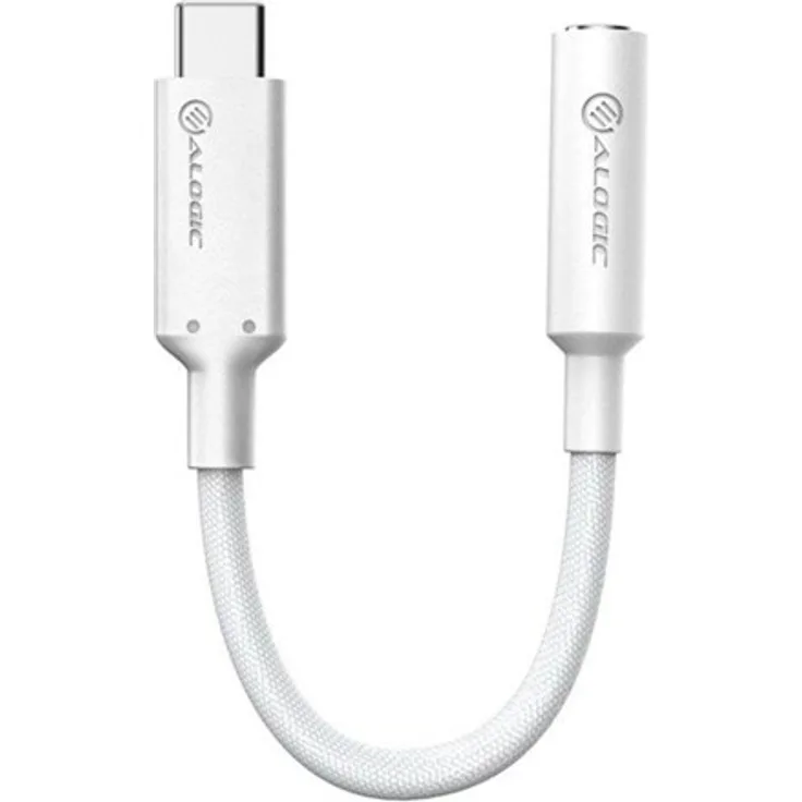 ALOGIC Elements PRO 10cm USB-C to 3.5mm Audio Adapter