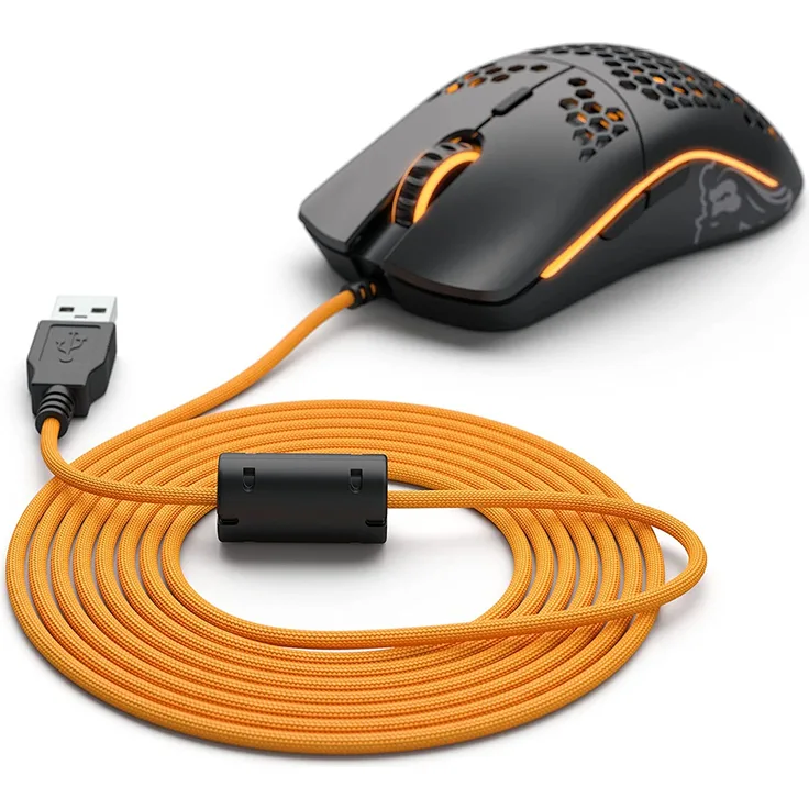 Glorious PC Gaming Race Ascended Cable V2 Mauskabel Gold für die Glorious Maus Model O-O- und D
