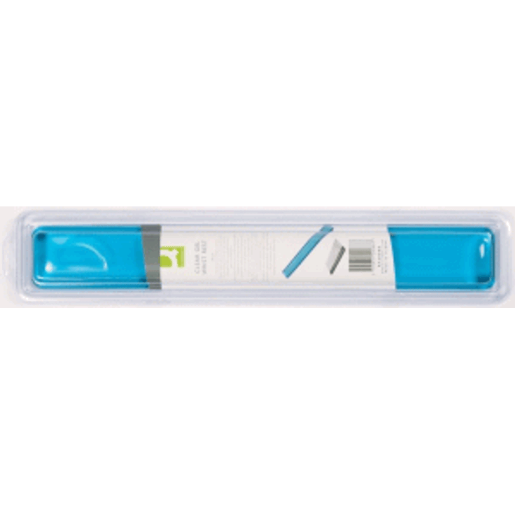 Connect Handgelenkauflage für Tastatur transparent blau