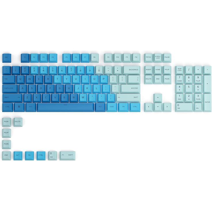 Glorious Pc Gaming Race GPBT Keycaps - aus Ultra-Haltbarem PBT-Kunststoff zum Anpassen mechanischer Tastaturen - Pbt Keycaps - Preisvergleich – Bild 1