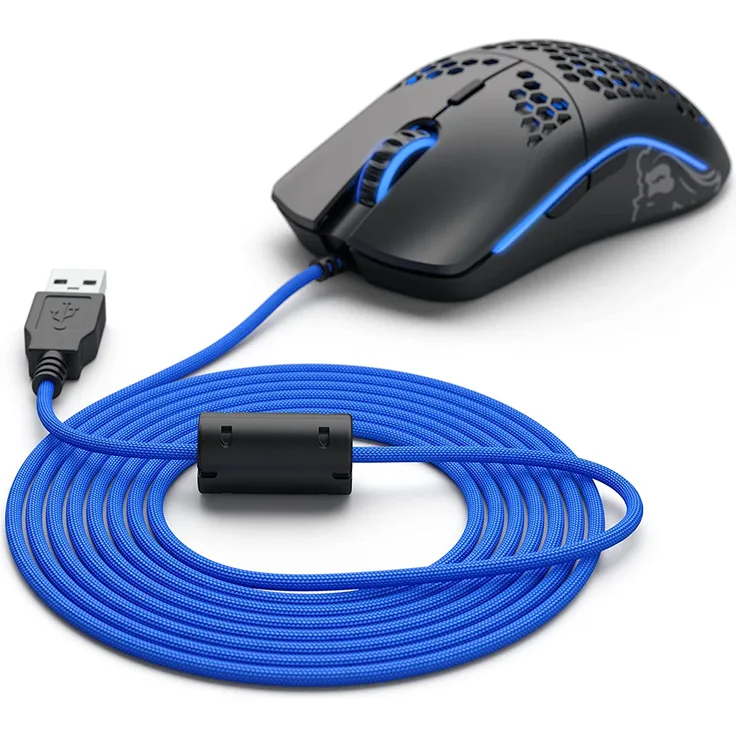 Glorious PC Gaming Race Ascended Cable V2 Mauskabel Blau für die Glorious Maus Model O-O- und D