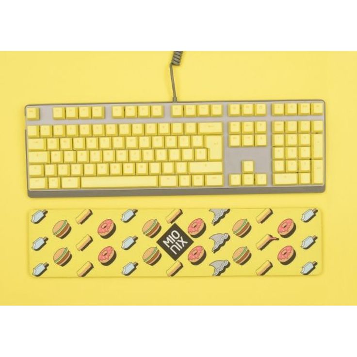 MIONIX Keycaps French Fries DE gelb für Tastatur WEI