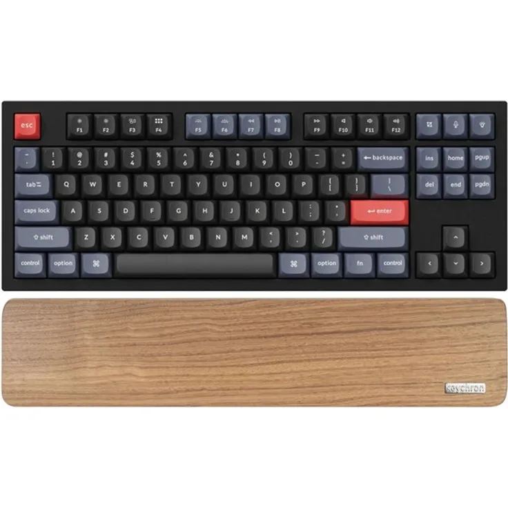 Keychron Q3 Walnut Wood Palmrest - Handgelenkstütze - Braun - Preisvergleich