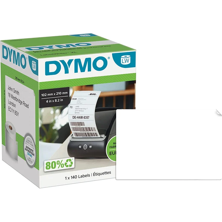 DYMO LW-etiketten nur für LW 4XL-5XL 102x210mm 140St - Preisvergleich – Bild 1
