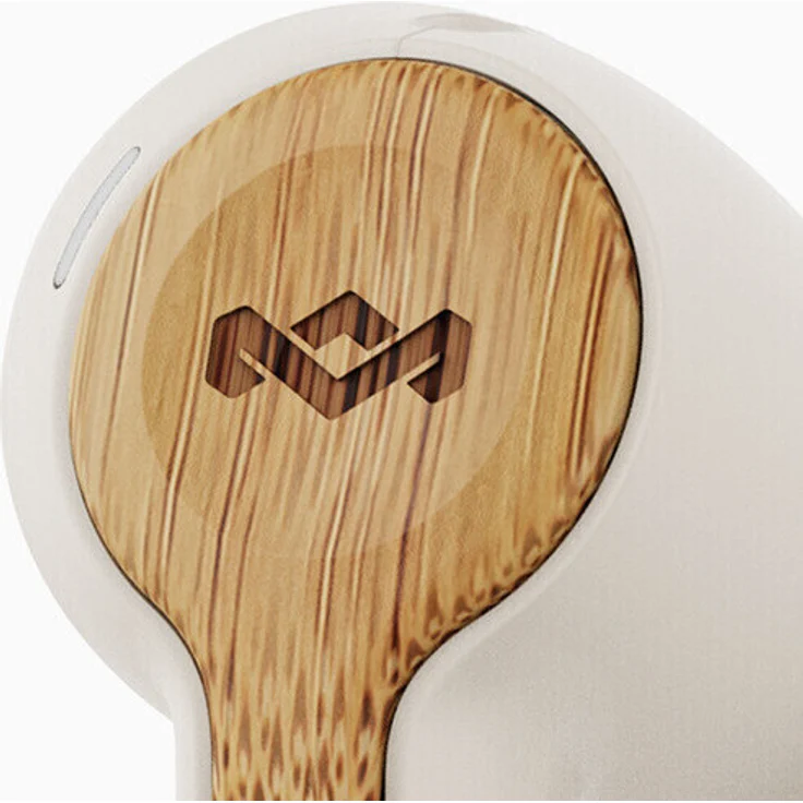 House of Marley Rebel (2021) In-Ear-Kopfhörer, True-Wireless, IPX5, weiß/braun – Bild 2