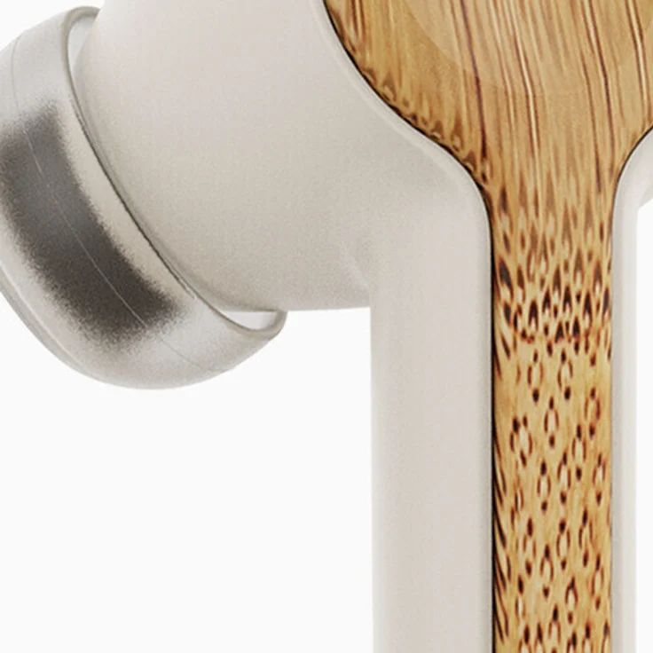 House of Marley Rebel (2021) In-Ear-Kopfhörer, True-Wireless, IPX5, weiß/braun – Bild 5