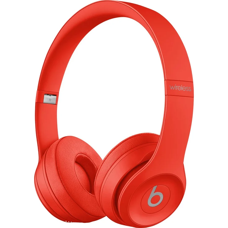 Beats Solo3 (2016) On-Ear-Kopfhörer, kabellos/kabelgebunden, rot – Bild 1