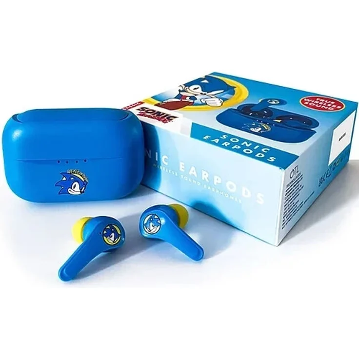 OTL Technologies SEGA Sonic The Hedgehog (2022) In-Ear-Kopfhörer, True-Wireless, blau – Bild 2