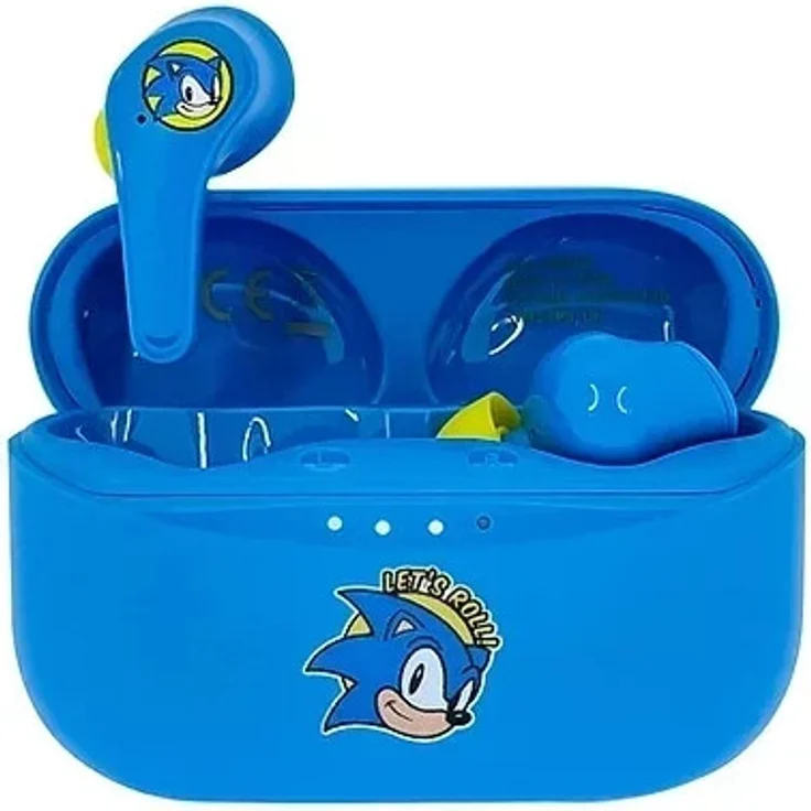 OTL Technologies SEGA Sonic The Hedgehog (2022) In-Ear-Kopfhörer, True-Wireless, blau – Bild 1