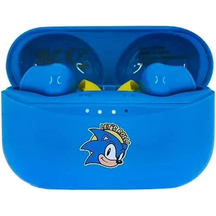 OTL Technologies SEGA Sonic The Hedgehog (2022) In-Ear-Kopfhörer, True-Wireless, blau – Bild 4