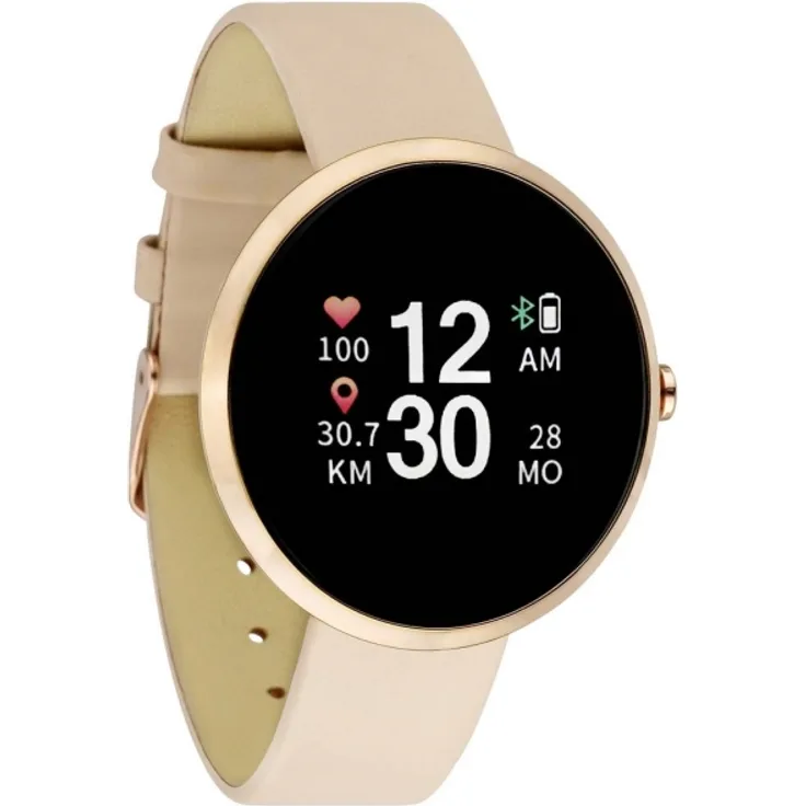 X-Watch Xlyne SIONA COLOR FIT Smartwatch Damen, Einheitsgröße, Haut-Farbe