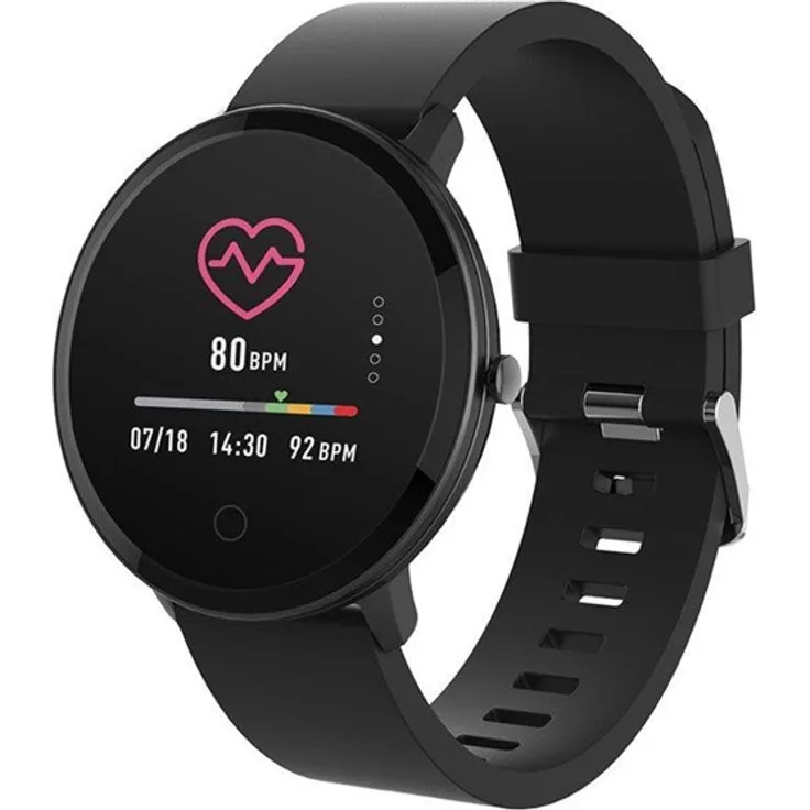 Forever ForeVive SB-320 Smartwatch Unisex, Einheitsgröße, Black