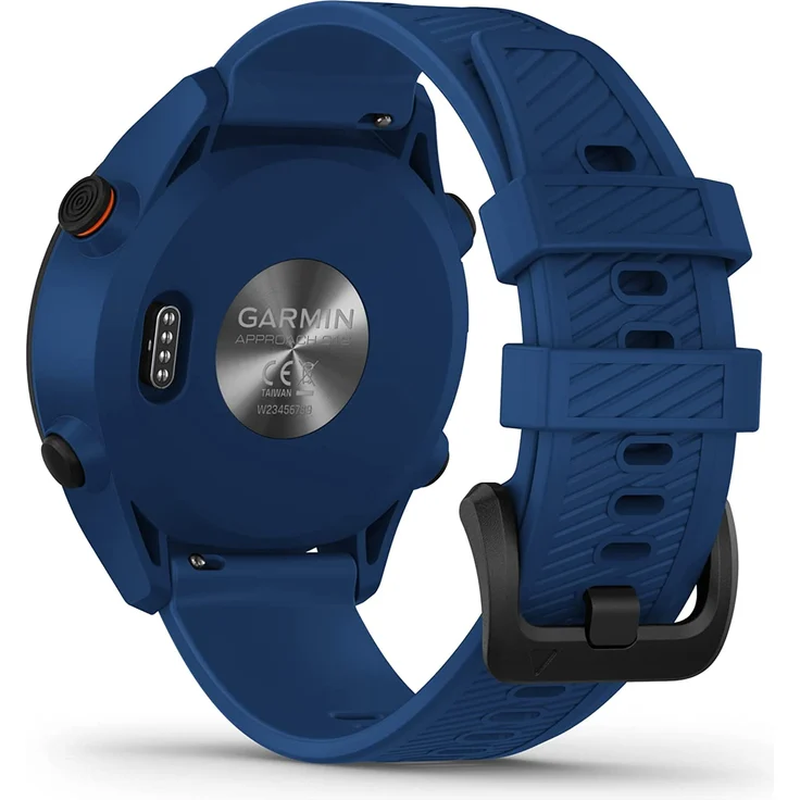 Garmin Approach S12 Golf-Uhr mit Schlagweitenmessung und Distanzangaben GPS, Unisex, 43,7mm, Kunststoffgehäuse, Dunkelblau/Schwarz – Bild 6
