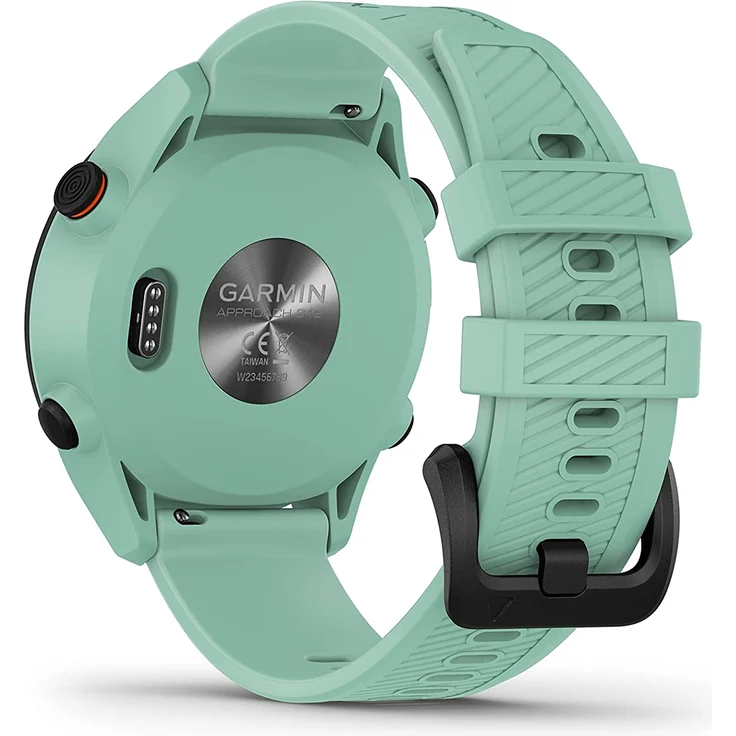 Garmin Approach S12 Golf-Uhr mit Schlagweitenmessung und Distanzangaben GPS, Unisex, 43,7mm, Kunststoffgehäuse, Mintgrün/Schwarz – Bild 4