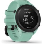 Garmin Approach S12 Golf-Uhr mit Schlagweitenmessung und Distanzangaben GPS, Unisex, 43,7mm, Kunststoffgehäuse, Mintgrün/Schwarz