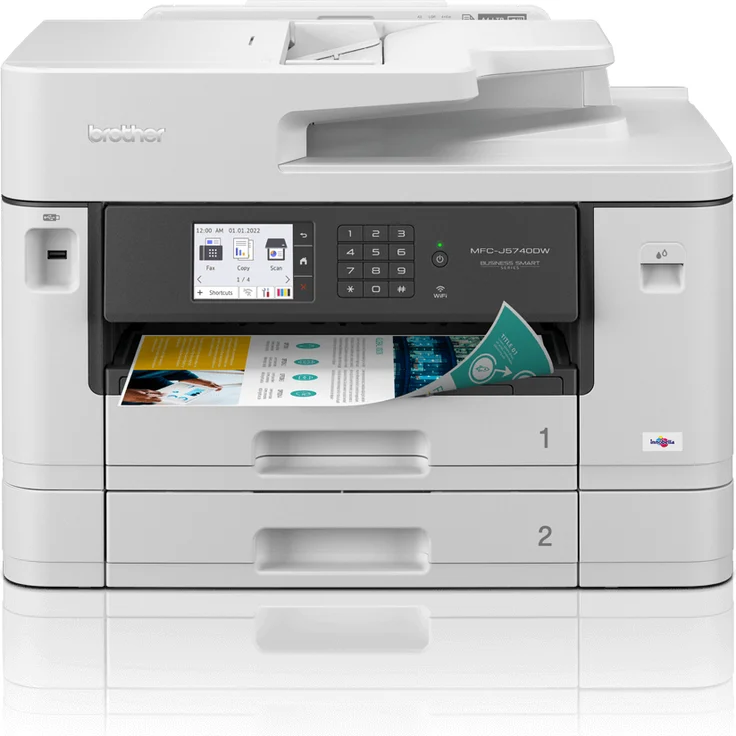 Brother MFC-J5740DW Tintenstrahl-Multifunktionsgerät (A3, 4in1, Drucker, Scanner, Kopierer, Fax, ... – Bild 3