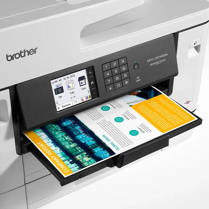 Brother MFC-J5740DW Tintenstrahl-Multifunktionsgerät (A3, 4in1, Drucker, Scanner, Kopierer, Fax, ... – Bild 4
