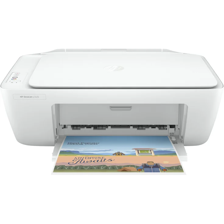 HP Deskjet 2320 All-in-One - Tintenstrahldrucker multifunktional, Farbdruck, A4, Kopieren und Scannen, Schwarzweiß-Druckgeschwindigkeit: 7,5 Seiten-min, Farbdruckgeschwindigkeit: 5,5 Seiten-min, Druckauflösung: 1200 x 1200 DPI, USB (7WN42B) – Bild 5