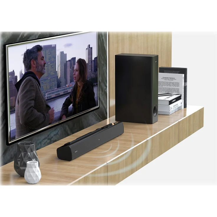 Creative Stage V2 2.1 Soundbar mit Subwoofer, schwarz – Bild 15