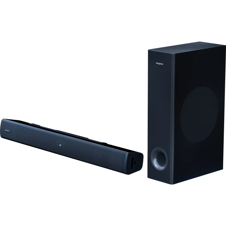Creative Stage V2 2.1 Soundbar mit Subwoofer, schwarz – Bild 14