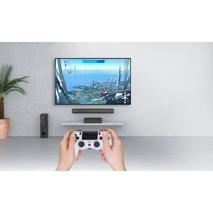 Creative Stage V2 2.1 Soundbar mit Subwoofer, schwarz – Bild 8