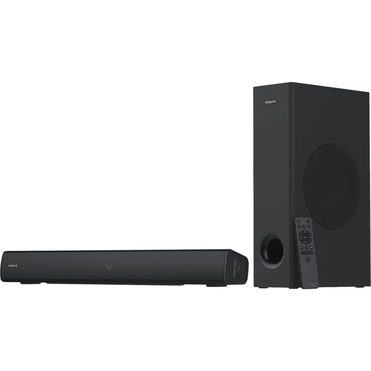 Creative Stage V2 2.1 Soundbar mit Subwoofer, schwarz – Bild 16