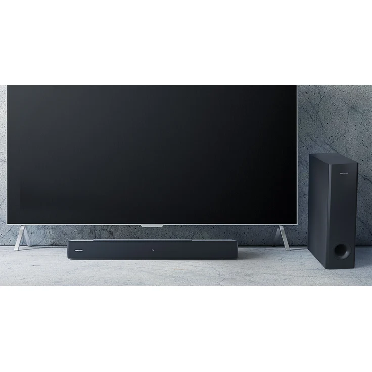Creative Stage V2 2.1 Soundbar mit Subwoofer, schwarz – Bild 7