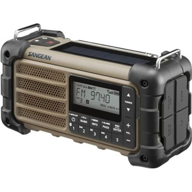 Sangean MMR-99 Digitalradio mit Bluetooth, LCD-Display, beige – Bild 1