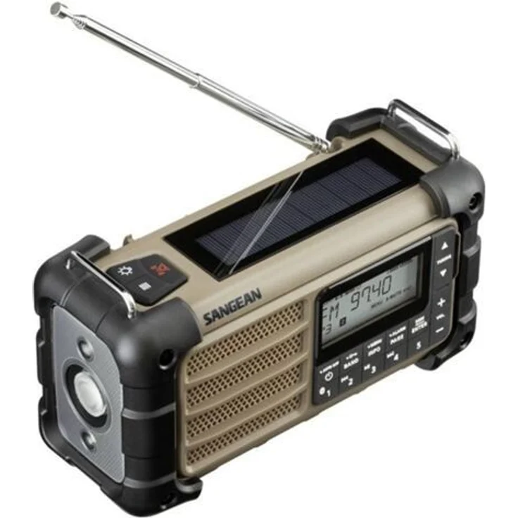 Sangean MMR-99 Digitalradio mit Bluetooth, LCD-Display, beige – Bild 2