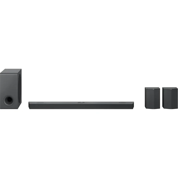LG DS95QR 9.1.5 Soundbar mit Subwoofer und Surround Lautsprechern, 810 W, schwarz – Bild 1