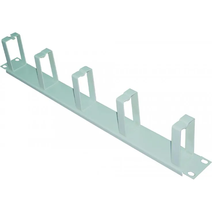 LogiLink 19´ Rangierpanel, 1 HE, 5 Kabelführungsbügel