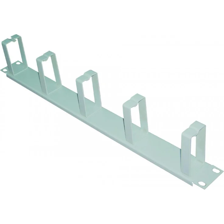 LogiLink 19´ Rangierpanel, 1 HE, 5 Kabelführungsbügel