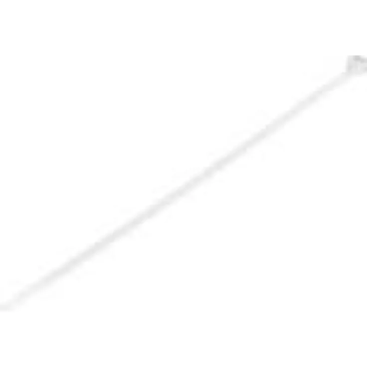 StarTech.com 25cm(10-'-') Cable Ties, 68mm(2-5-8-'-') Dia, 22kg(50lb) Tensile Strength, Nylon Self Locking Ties, UL Listed, 100 Pack, White (CBMZT10N) - Kabelbinder - 25.4 cm - weiß (Packung mit 100)